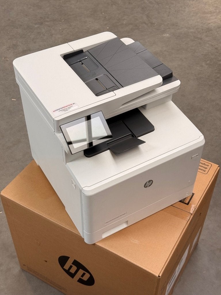 HP Color LaserJet Enterprise MFP M480f met Toners, Computers en Software, Printers, Ophalen, Printer, Inkjetprinter, Zo goed als nieuw