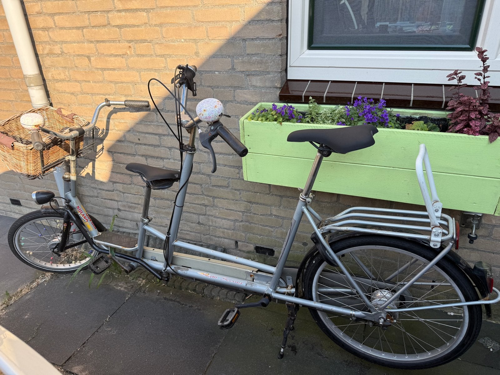 Nijland Sunny Tandemfiets - Gebruikt, Ophalen, Minder dan 10 versnellingen, Gebruikt, Minder dan 49 cm