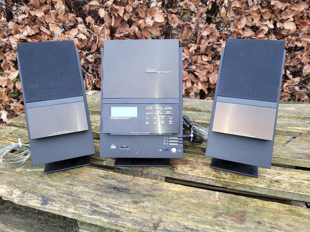 modern compacte minitoren met cd radio en sd en usb, Overige merken, Gebruikt, Microset, Tuner of Radio