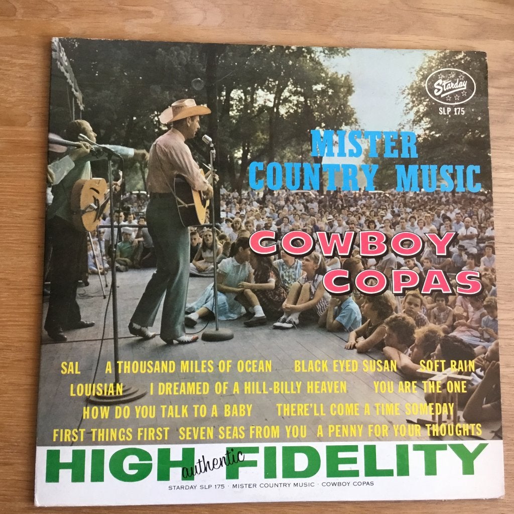 Mister Country Music - Cowboy Copas LP, Ophalen, Gebruikt, 12 inch