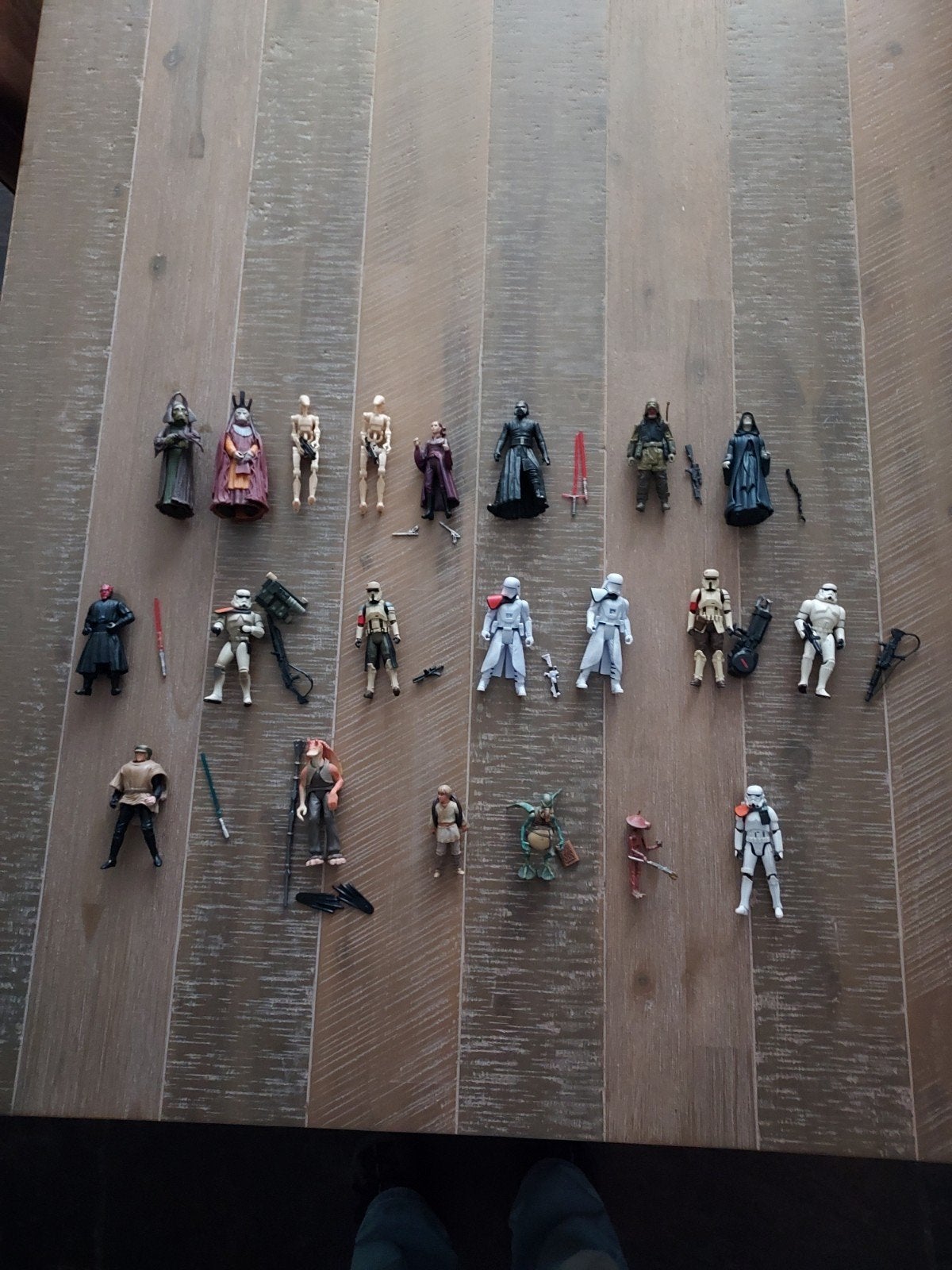 Grote collectie Star Wars actiefiguren (20+ figuren), Kinderen en Baby's, Ophalen, Gebruikt