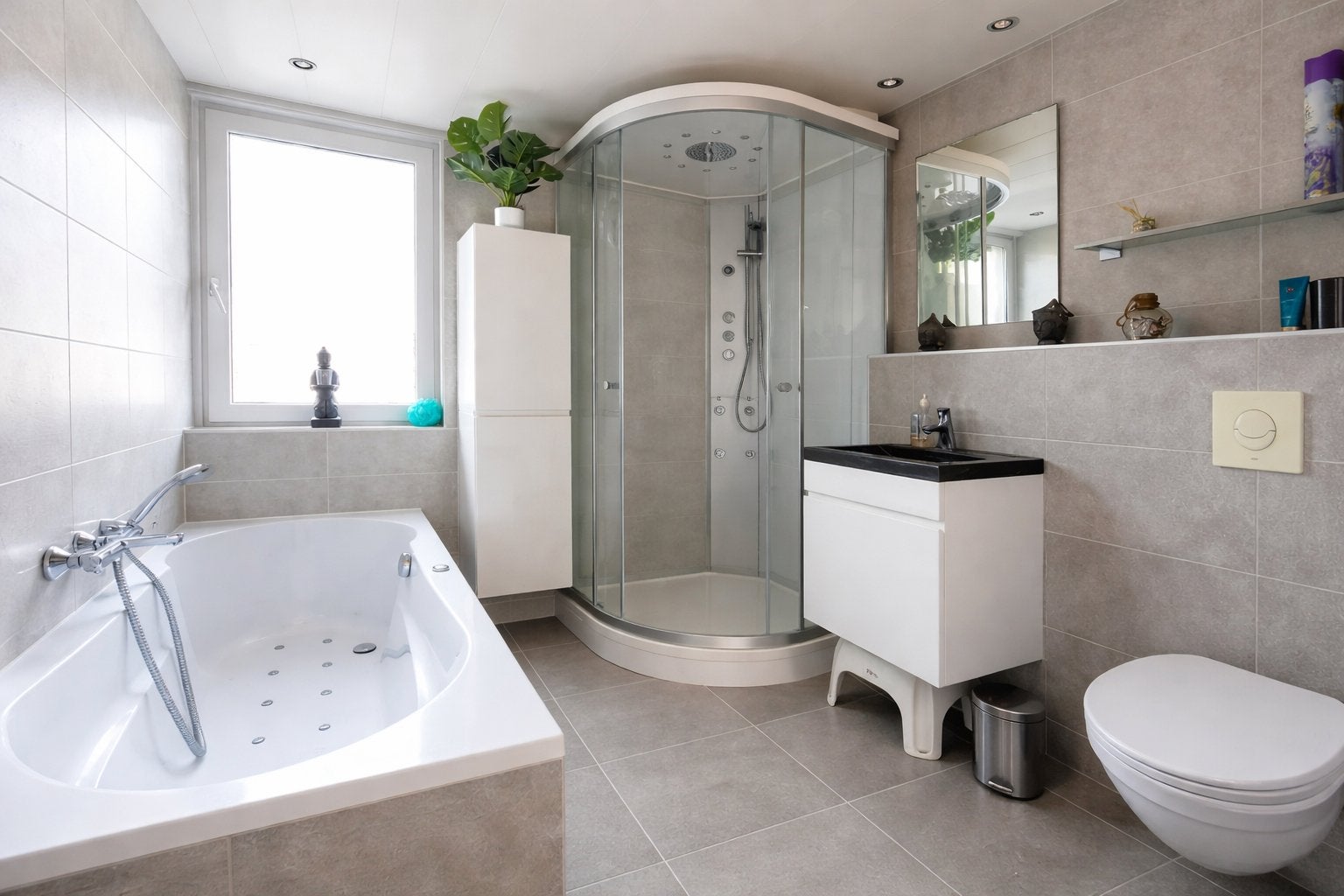 Modera douchecabine, Ophalen, Gebruikt, Chroom, Douche