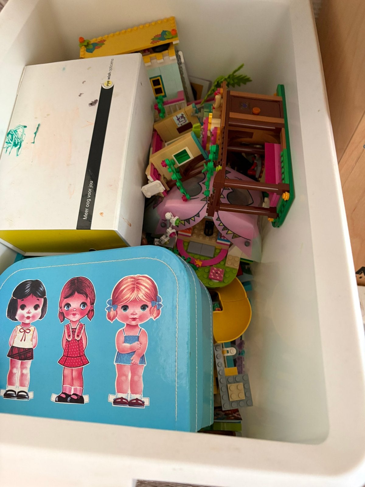 Lego friends hele grote bak vol, Ophalen, Zo goed als nieuw, Overige merken