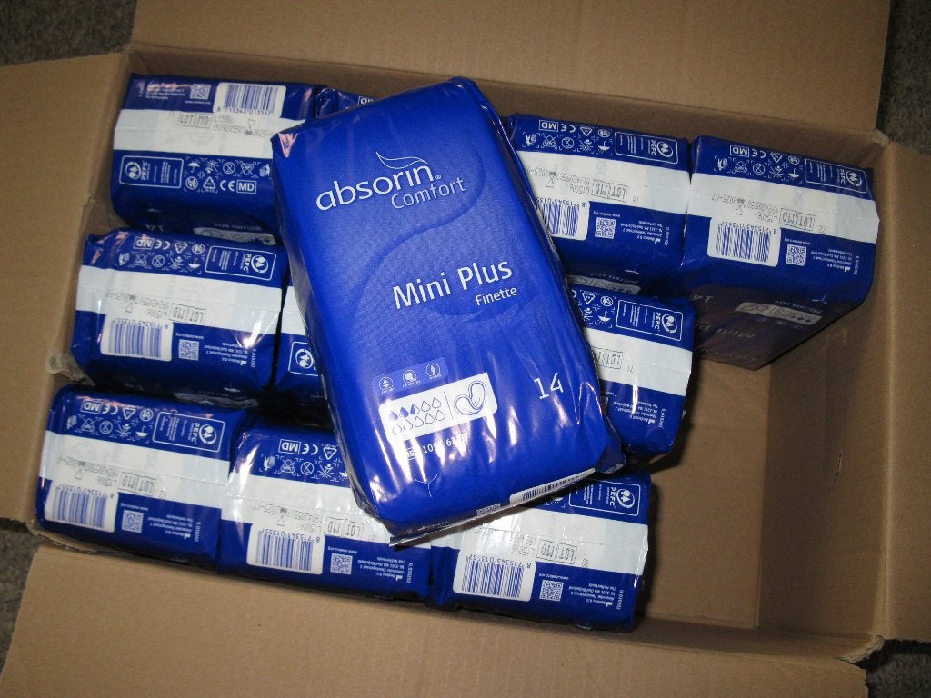Incontinentie materiaal, gesloten verpakking, Ophalen of Verzenden, Nieuw