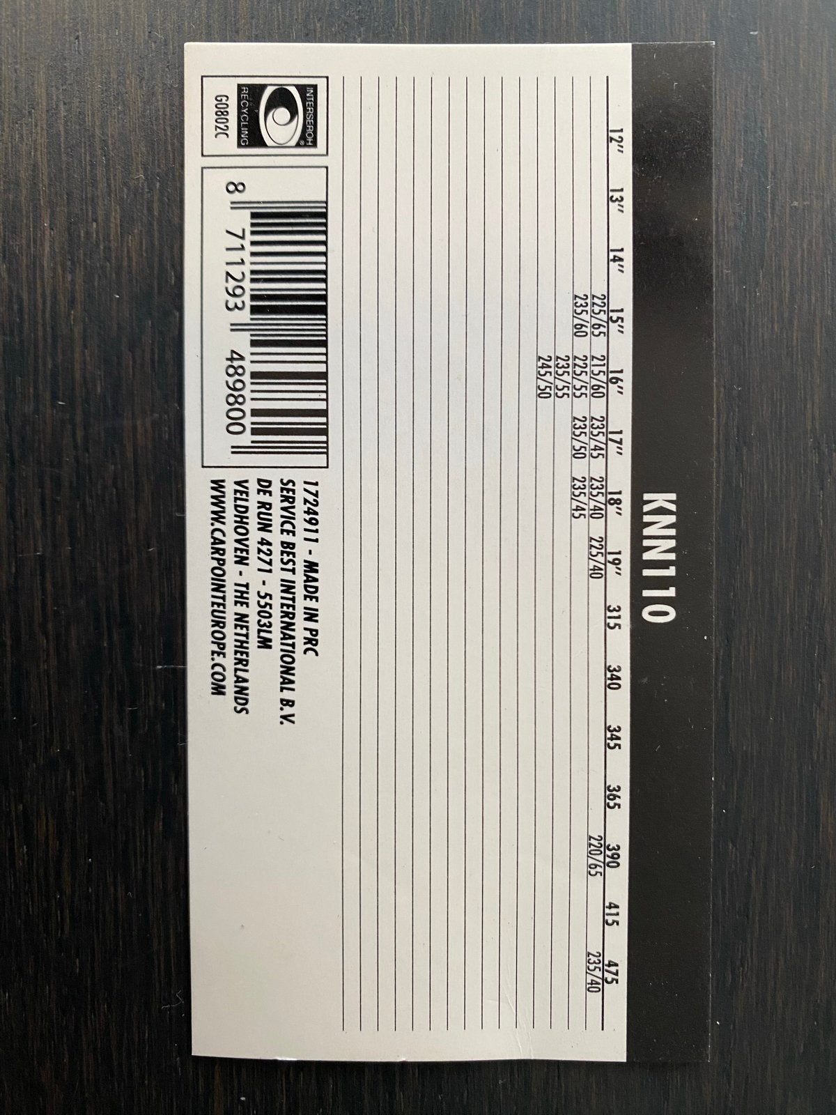 Carpoint Flexible Sneeuwkettingen KNN110, Auto diversen, Ophalen of Verzenden, Nieuw