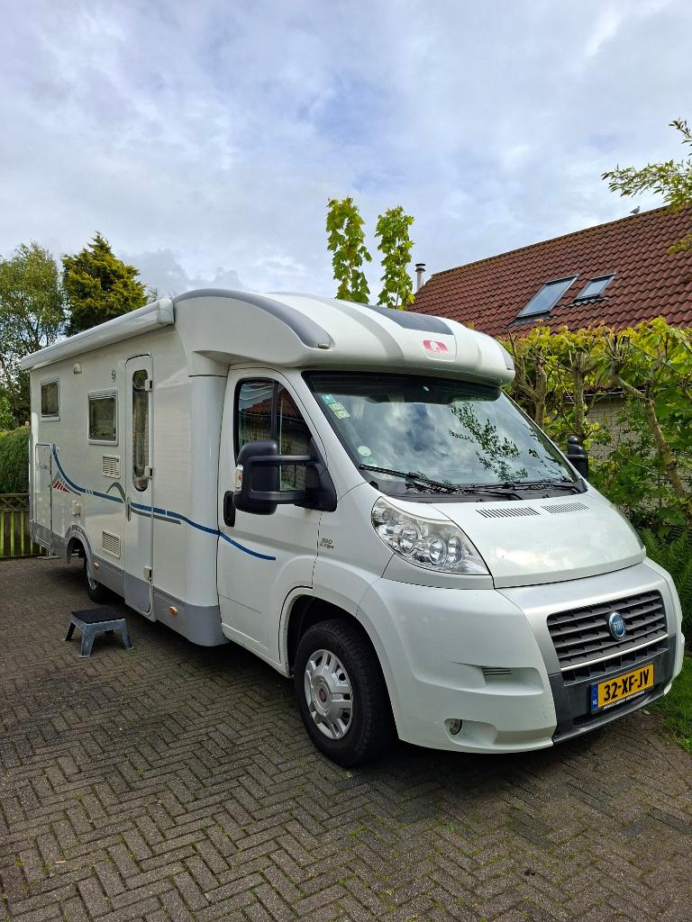 Camper Adria Coral 660 SL 2007 Lengtebedden. Apk tot18-05-27, Caravans en Kamperen, Campers, Fiat, Particulier, Adria, Half-integraal