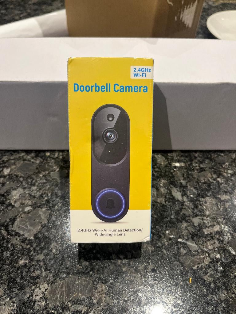 NIEUW in seal! 1080P Videodeurbelcamera, ring deurbel!, Ophalen of Verzenden, Bewegingsdetectiesensor, Nieuw, Draadloos