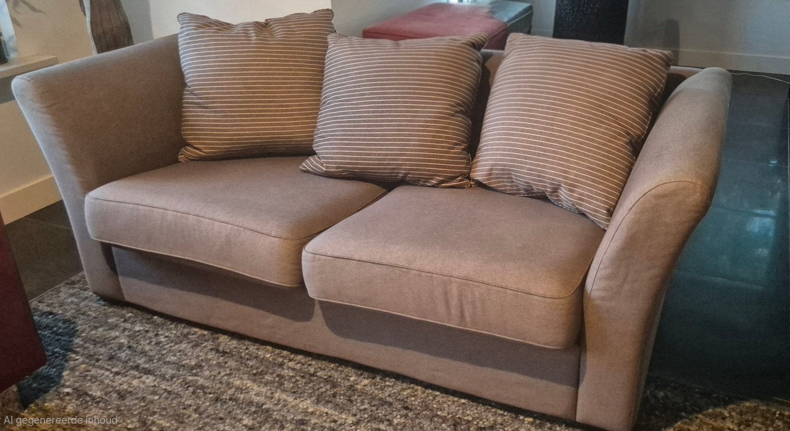 Heerlijke plofbank! Weinig gebruikt!, Ophalen, Modern, Comfortabel, Gebruikt, 150 tot 200 cm