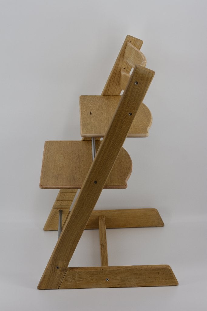 Stokke Tripp Trapp Eiken Limited Edition – Tripp stoel, Ophalen of Verzenden, Meegroeistoel, Aanschuifbaar
