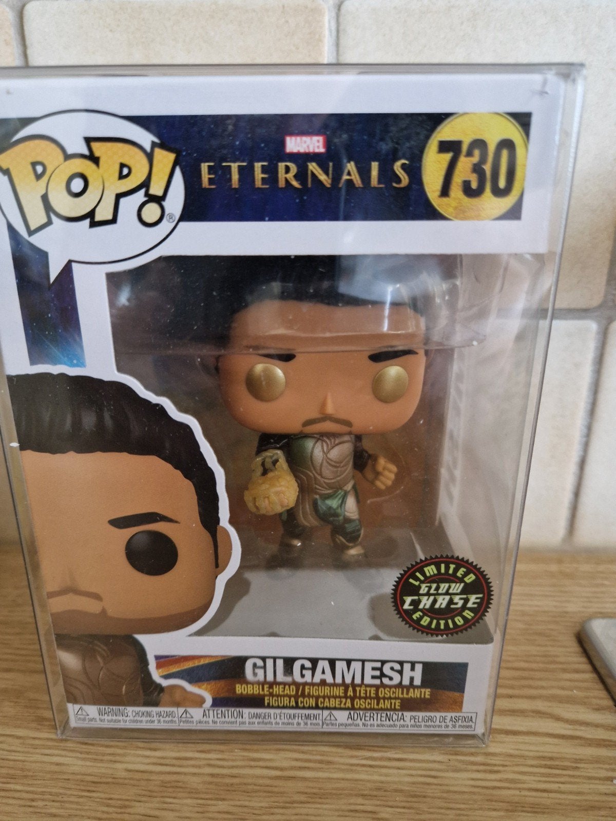 funko pop gilgamesch nr 730 eternals glow chase, Ophalen of Verzenden, Nieuw