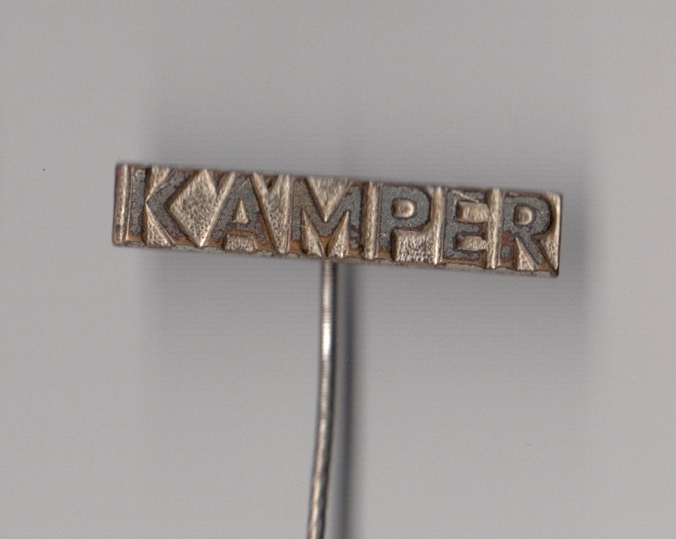 Kämper speldje, Gebruikt, Niet vindbaar, Niet vindbaar, Speldje of Pin