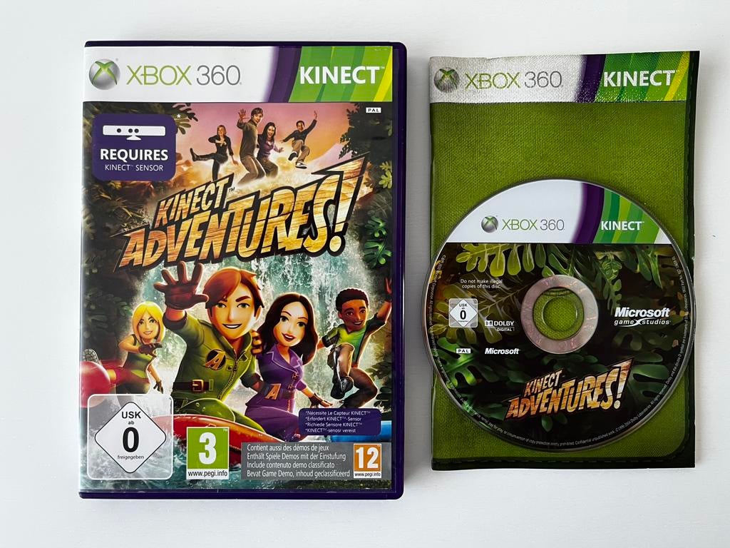 Kinect Adventures, Spelcomputers en Games, Games | Xbox 360, Avontuur en Actie, 1 speler, Ophalen of Verzenden, Zo goed als nieuw