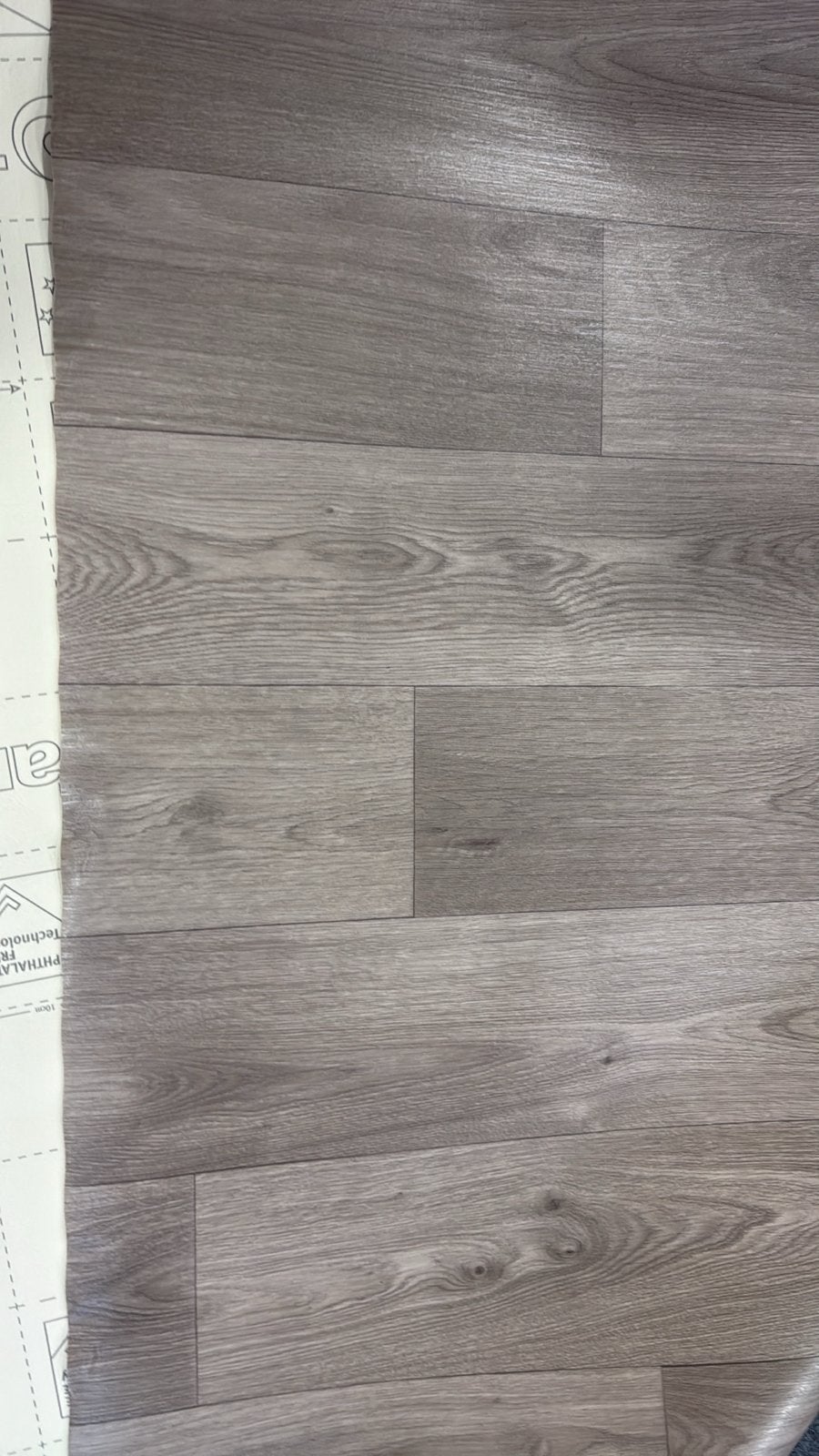 Coupon nieuw Vinyl  2,90x4m - Novilon Outlet Budget, Ophalen, Nieuw, Grijs, Vinyl