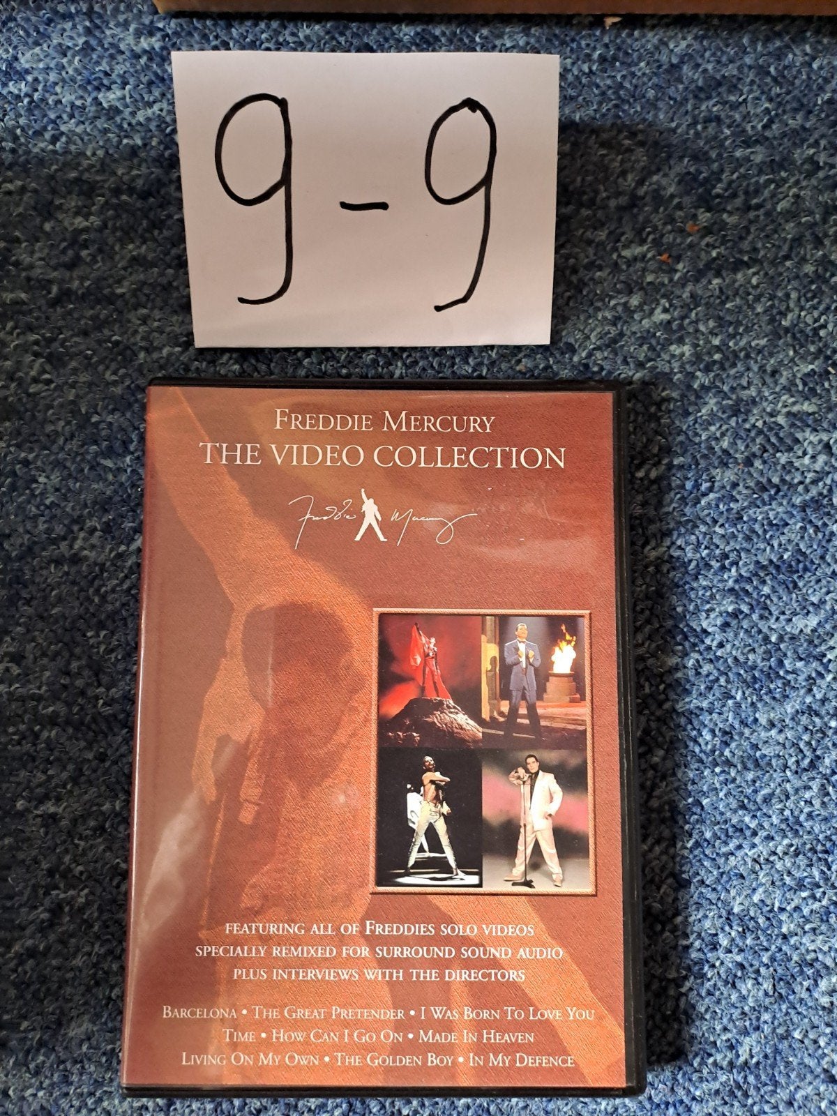 Freddie Mercury: The Video Collection DVD, Bonusmateriaal, Alle leeftijden, Nederlands, Ophalen of Verzenden
