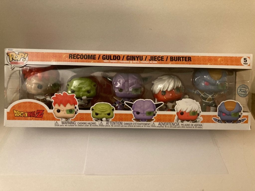 Nieuwe Funko pop DragonBall Z Force 5-pack, Ophalen of Verzenden, Nieuw