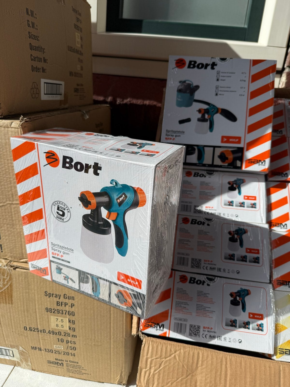 PARTIJ Bort BFP-P Spuitpistool - Nieuw in doos, Doe-het-zelf en Verbouw, Ophalen of Verzenden