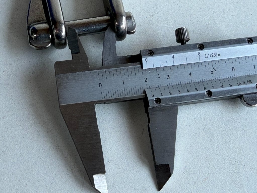 Wichard Sleutelsluiting met brug 80 mm, Ophalen of Verzenden, Zo goed als nieuw, Overige typen