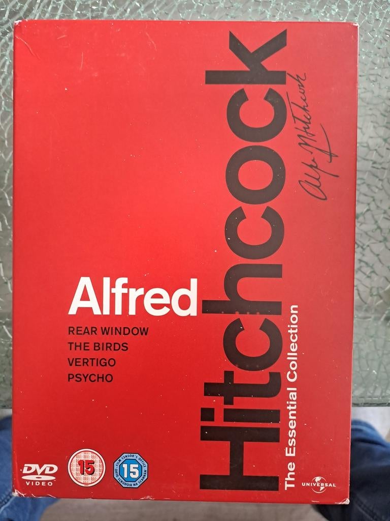 Alfred hitchcock - box (dvd), Ophalen of Verzenden, Zo goed als nieuw, Detective en Krimi
