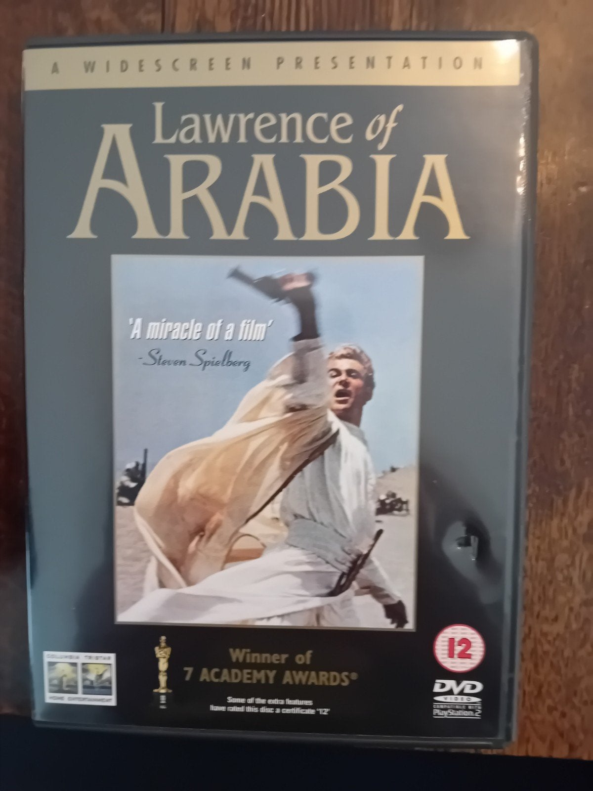 Lawrence of Arabia DVD - Klassieke Oorlogsfilm, Gebruikt, Historisch of Kostuumdrama, Breedbeeld, Spaans