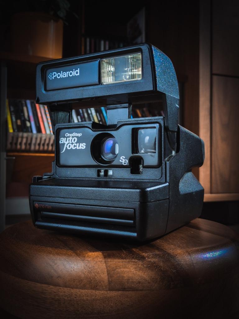 Polaroid OneStep Autofocus Instant Camera, Ophalen of Verzenden, Gebruikt, Polaroid, Polaroid