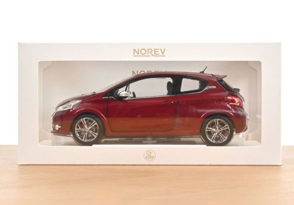 Peugeot 208 GTi '13 Rubis Rood schaal 1/18 NOREV Ref.184700, Verzenden, Nieuw, Auto, Norev
