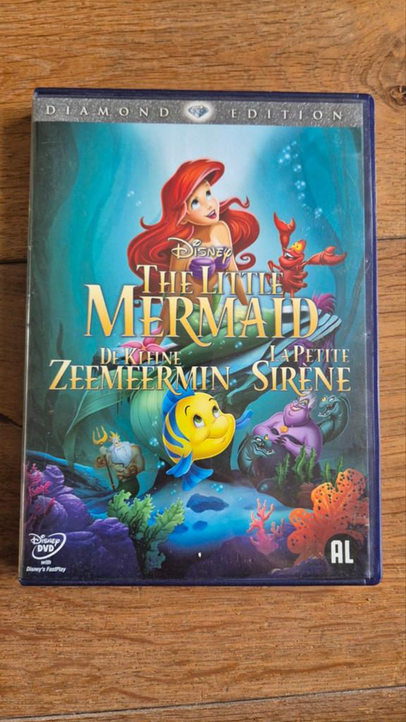 Dvd - kleine zeemeermin, Cd's en Dvd's, Alle leeftijden, Ophalen of Verzenden, Zo goed als nieuw