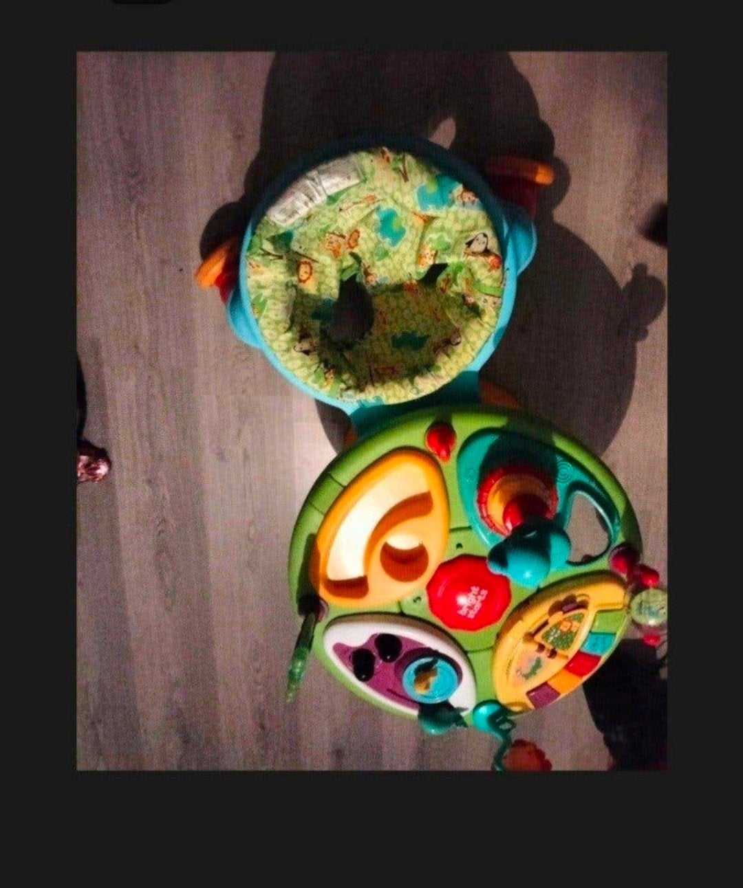 Bright Starts Around We Go 3-in-1 Activiteitencentrum, Ophalen of Verzenden, Gebruikt, Overige typen, Met licht