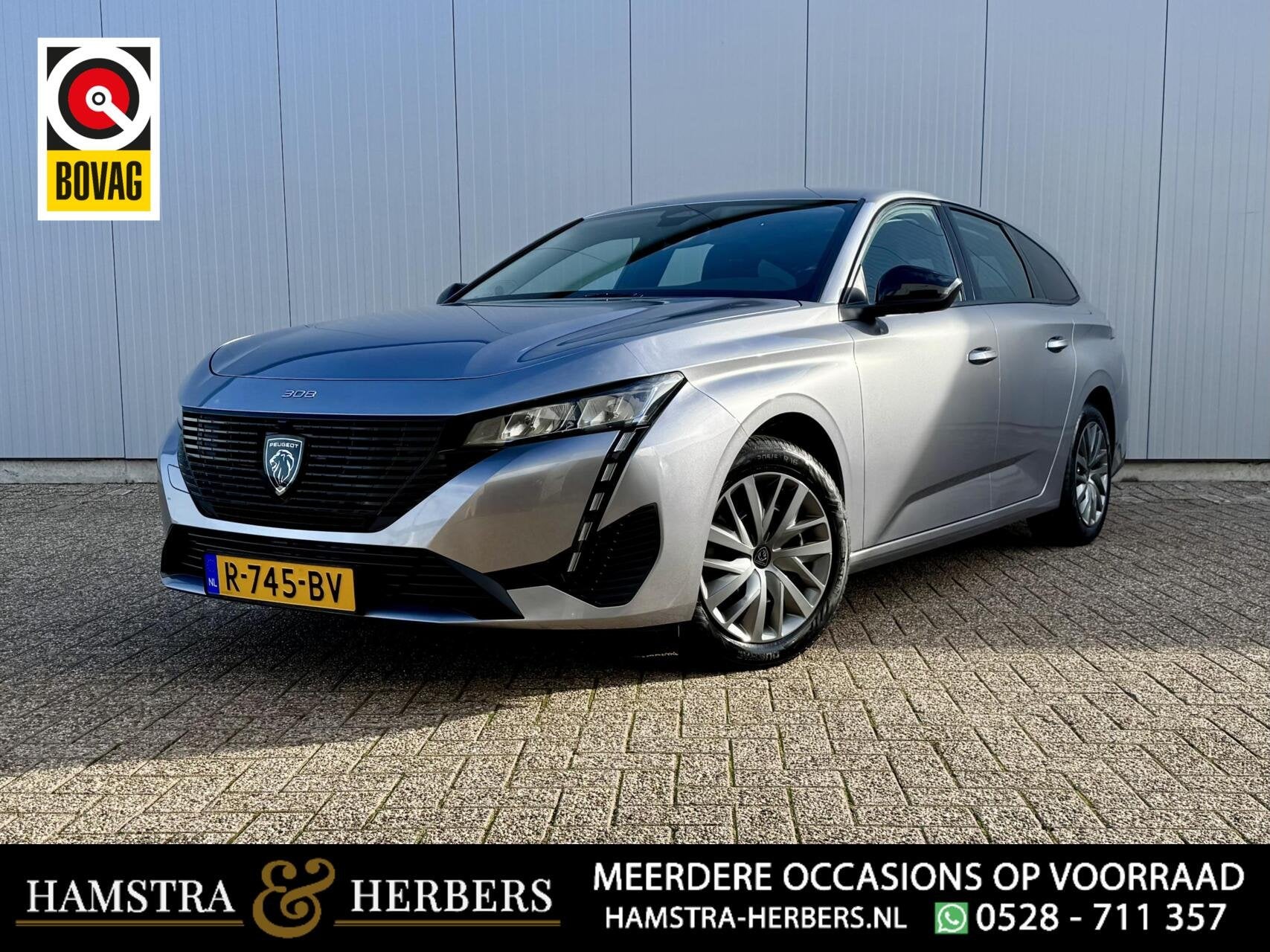 Peugeot 308 SW 1.2 PureTech Active Pack Business antraciet, Auto's, Voorwielaandrijving, 1199 cc, Origineel Nederlands, Handgeschakeld
