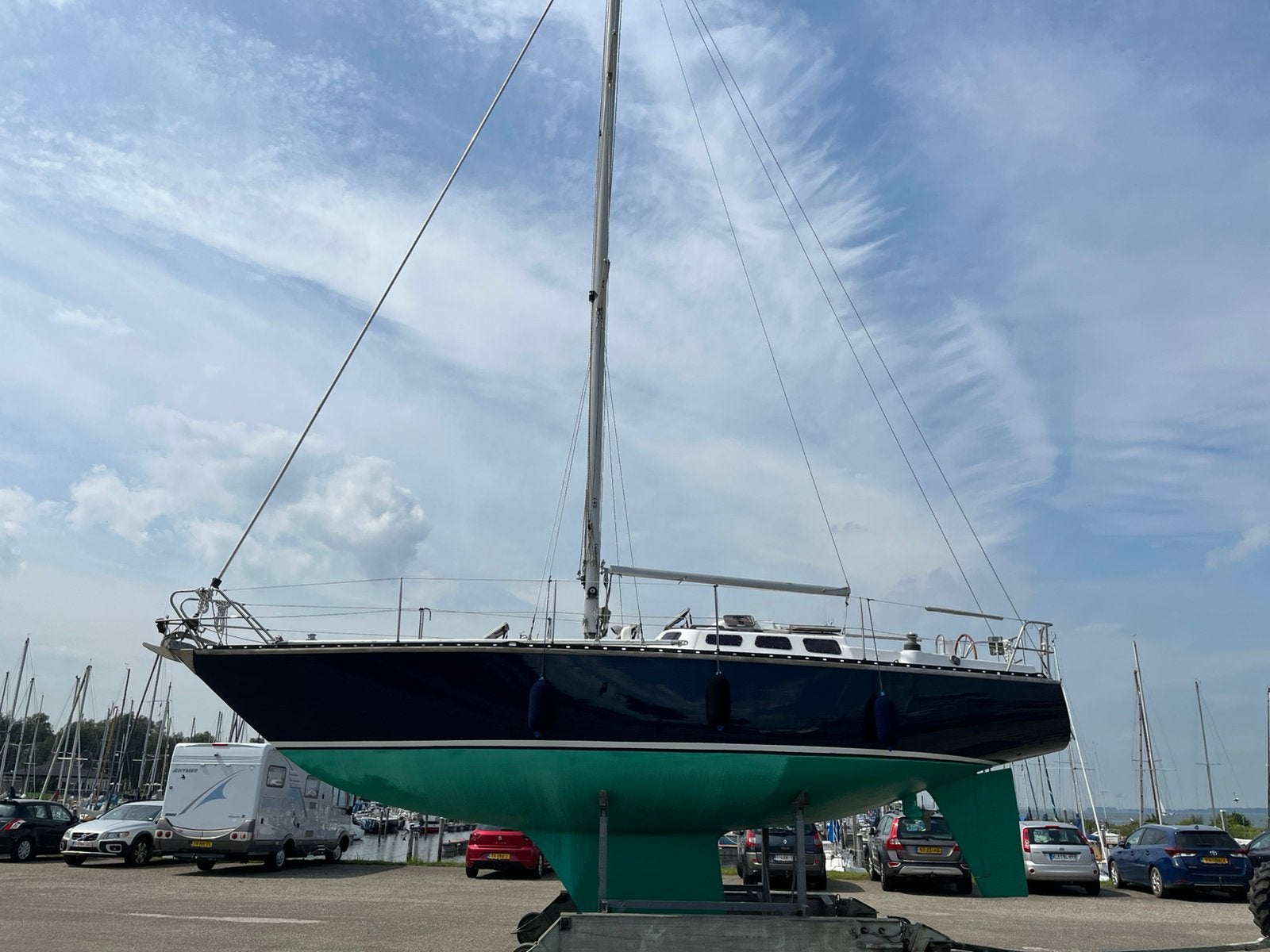 Ruim en degelijk zeiljacht  ANN - 35, Watersport en Boten, Kajuitzeilboten en Zeiljachten, Overige merken, Gebruikt, 11 m, Binnenboordmotor