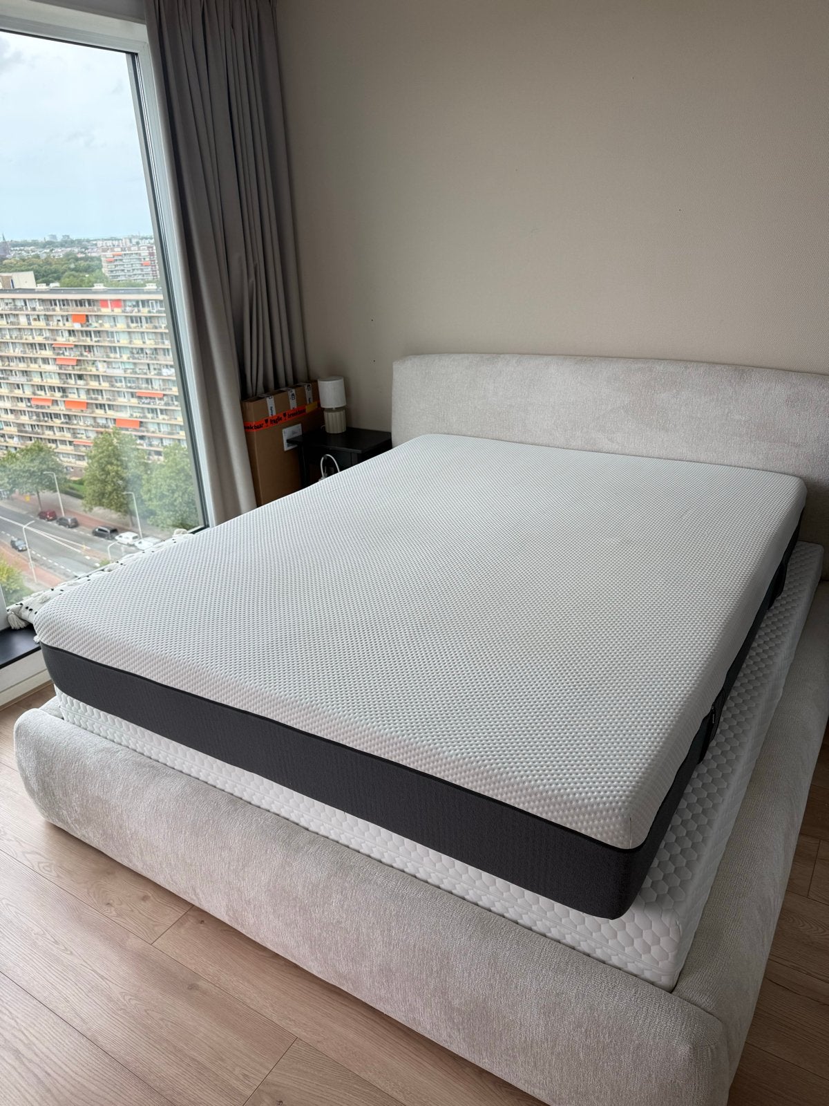 Emma O2 Matras 160x200 cm - Goede Staat!, Huis en Inrichting, Slaapkamer | Matrassen en Bedbodems, Ophalen, Gebruikt, Tweepersoons