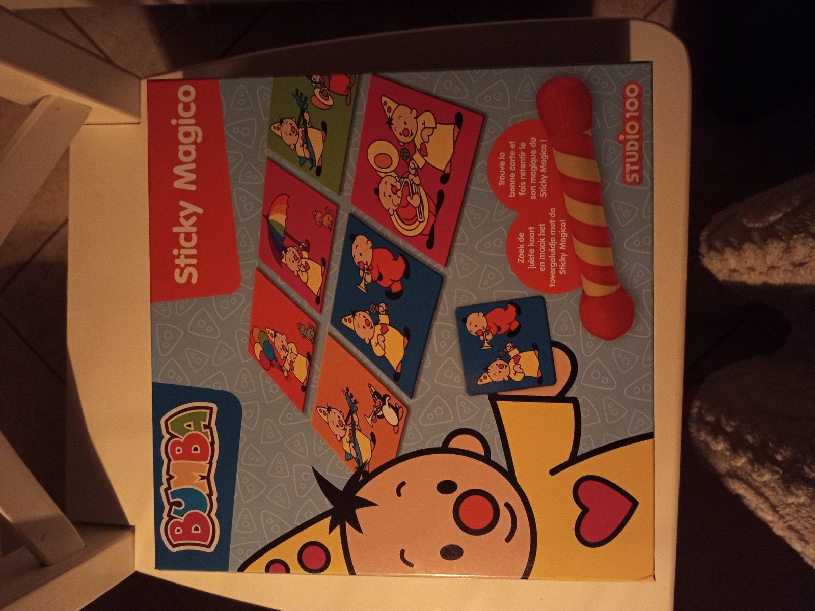 Bumba spel, Ophalen, Zo goed als nieuw