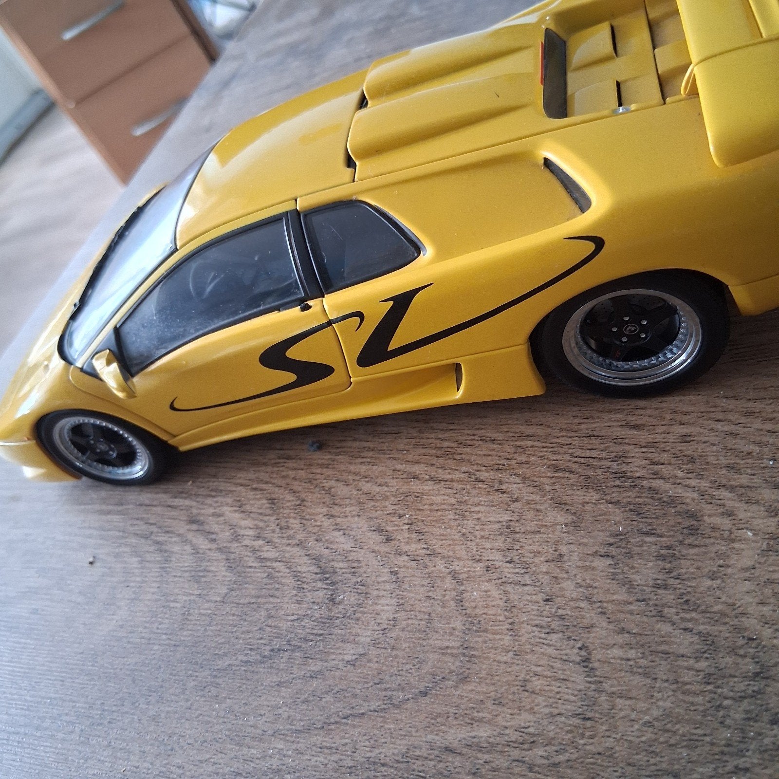 lamborghini autoart, Ophalen, Zo goed als nieuw, Autoart