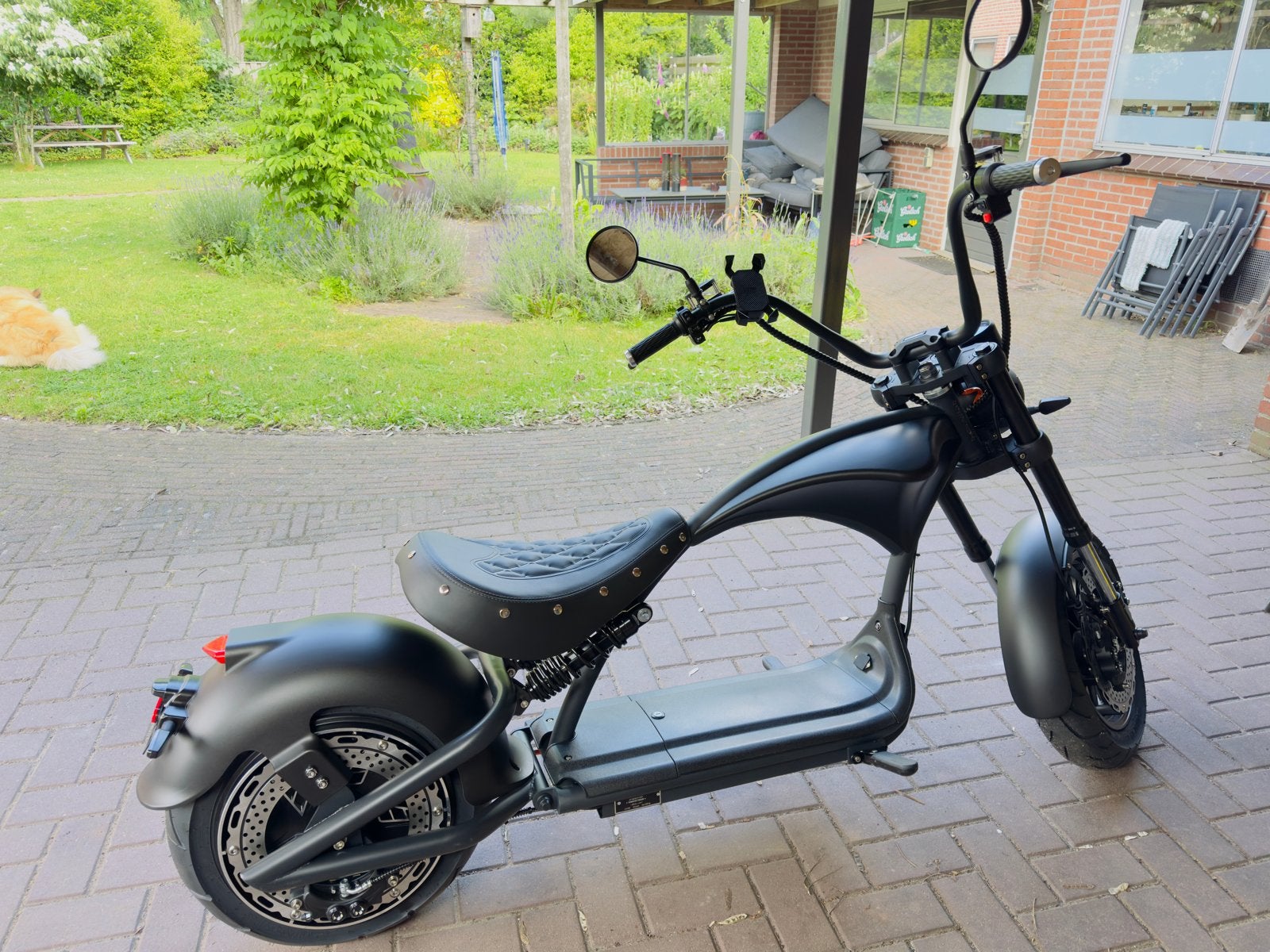 Elektrische Chopper Scooter - Zo goed als nieuw, Overige merken, Elektrisch, Ophalen of Verzenden, Zo goed als nieuw