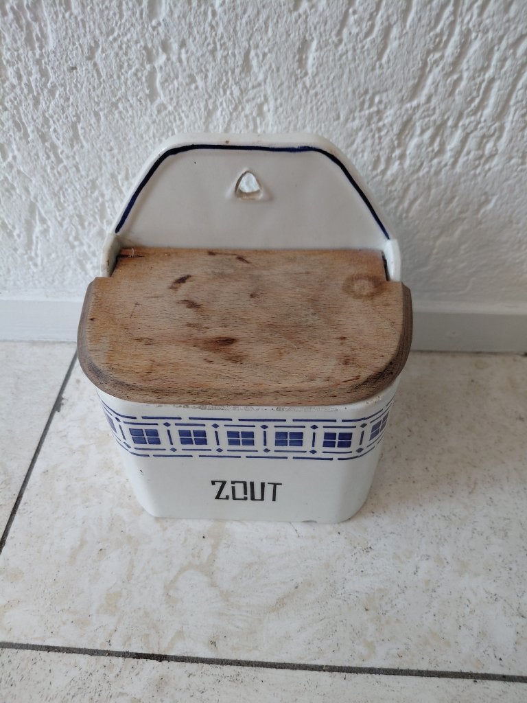 zout bakje staffel met deksel, Ophalen of Verzenden