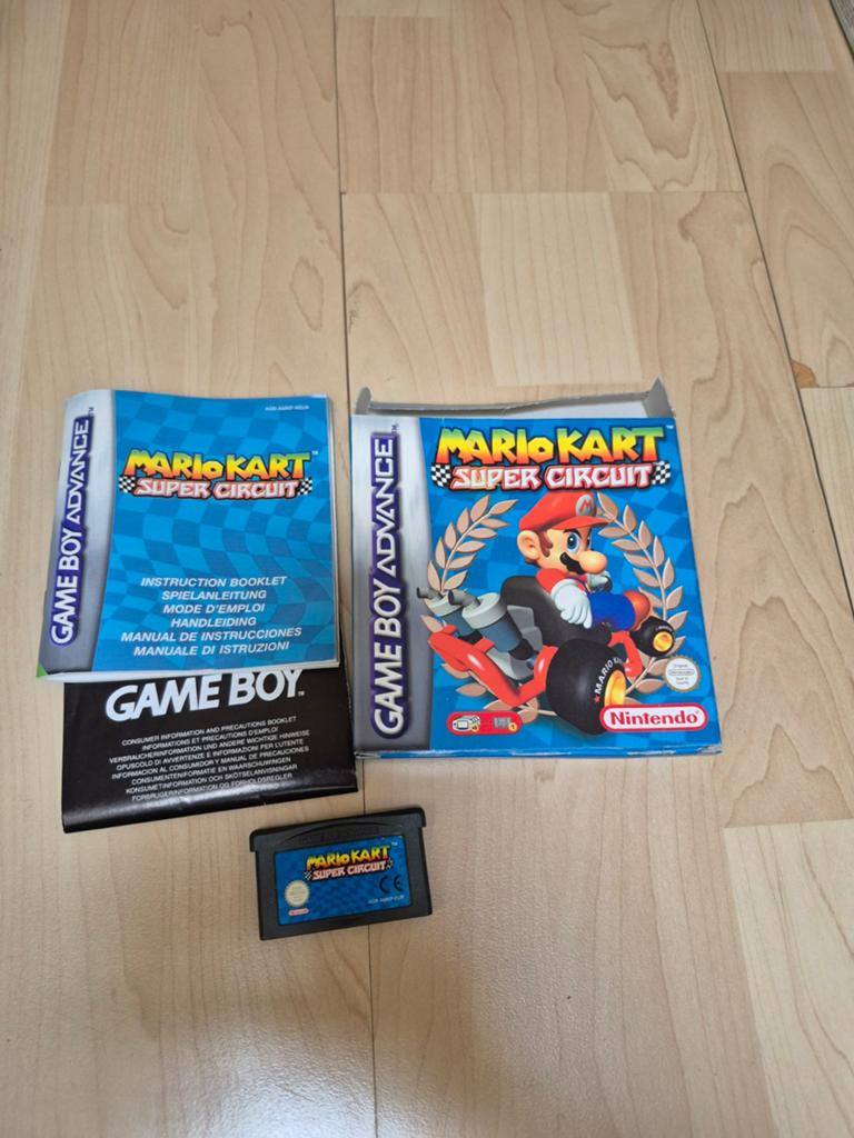 Gameboy spel Mario Kart, 1 speler, Ophalen, Racen en Vliegen, Vanaf 3 jaar