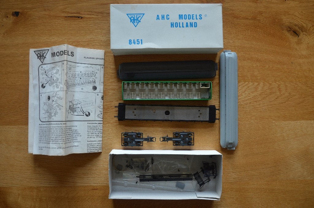 AHC Models Holland H0 Bouwpakket 1/87, Overige merken, Gelijkstroom of Wisselstroom, Wagon, Ophalen of Verzenden