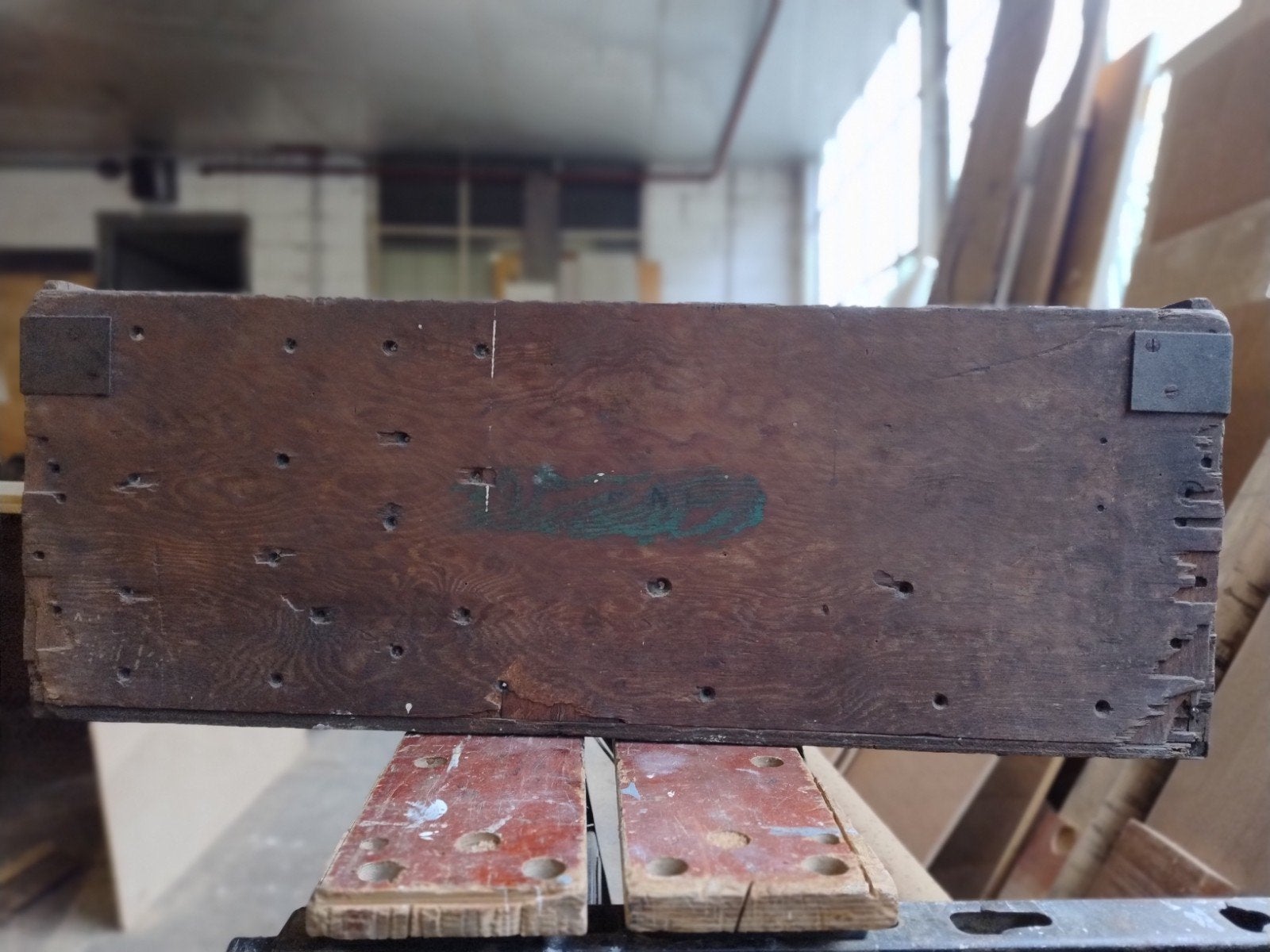 Engels Wo2 kist Bomb, Demolition No.1 Churchill AVRE, Ophalen of Verzenden, Landmacht, Engeland, Kist of Geocache