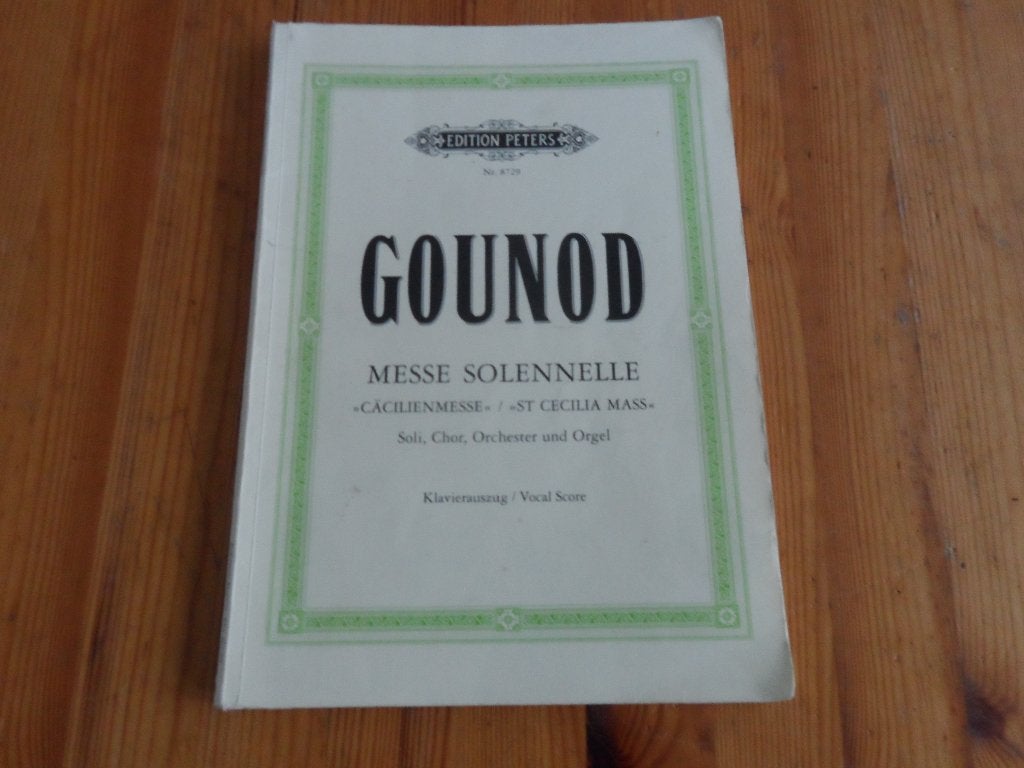Gounod - messe solenelle, Klassiek, Ophalen of Verzenden, Artiest of Componist, Gebruikt