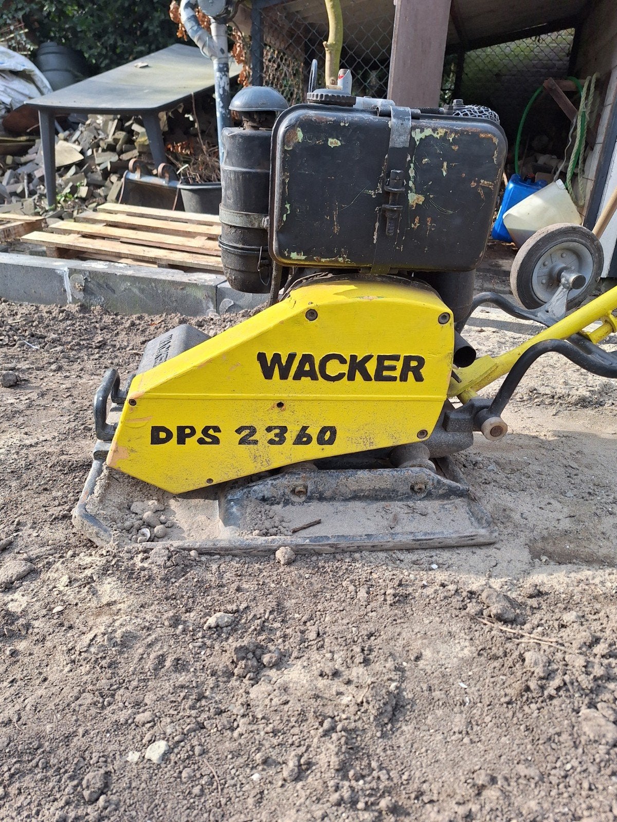 Wacker trilplaat DPS2360 diesel en mini graafmachine, Ophalen, Gebruikt, Overige soorten, Wacker neuson