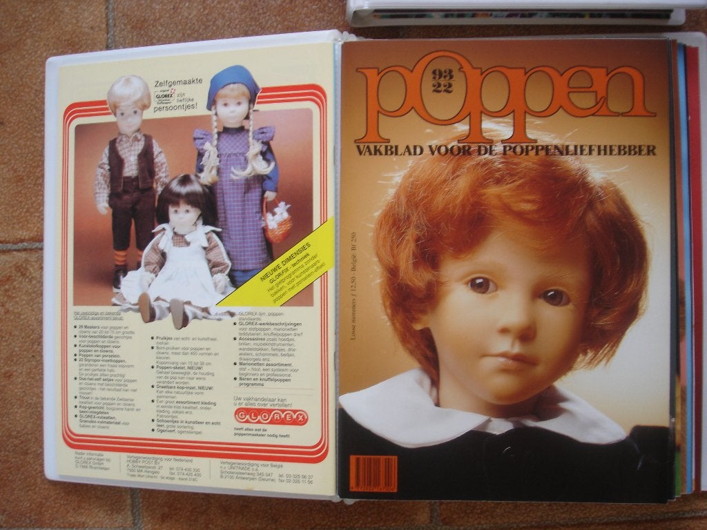 tijdschrift Poppen / vakblad voor de poppenliefhebber, Ophalen, Zo goed als nieuw, Damesbladen