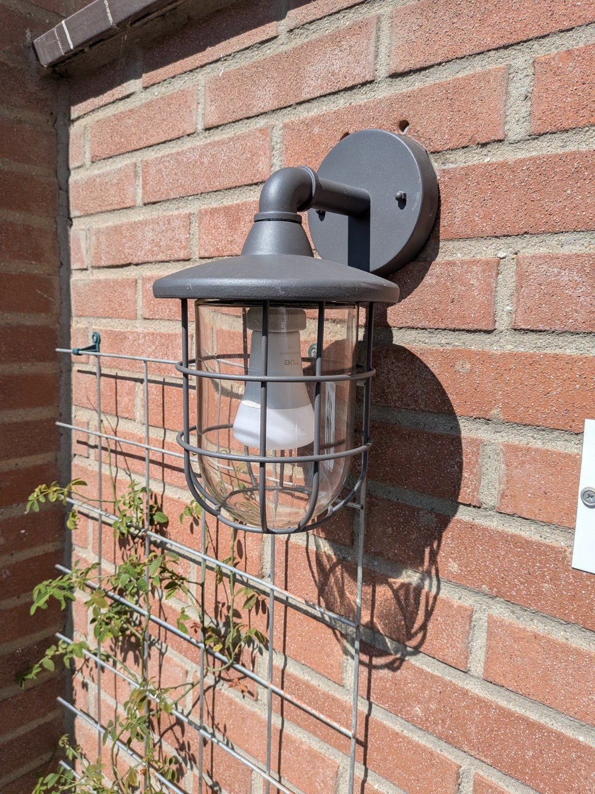 Karwei Marck Buitenlamp  (excl. glas en lichtbron), Metaal, Overige merken, Grijs, Industrieel