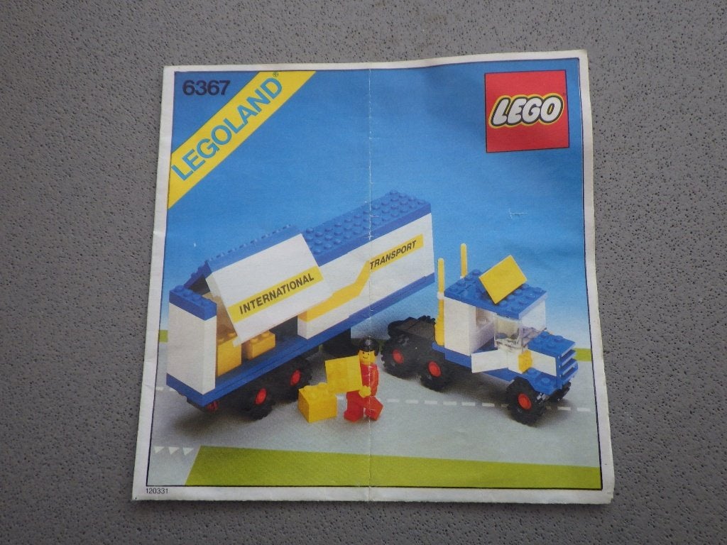Lego Legoland 6367 boekje, Kinderen en Baby's, Speelgoed | Duplo en Lego, Ophalen, Gebruikt