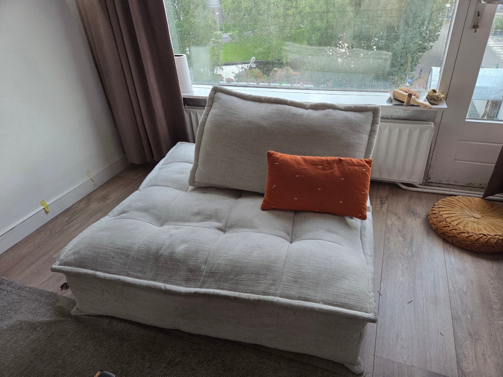Loods 5 Poef/Bank, Huis en Inrichting, Ophalen, Gebruikt, 125 cm of meer, Stof