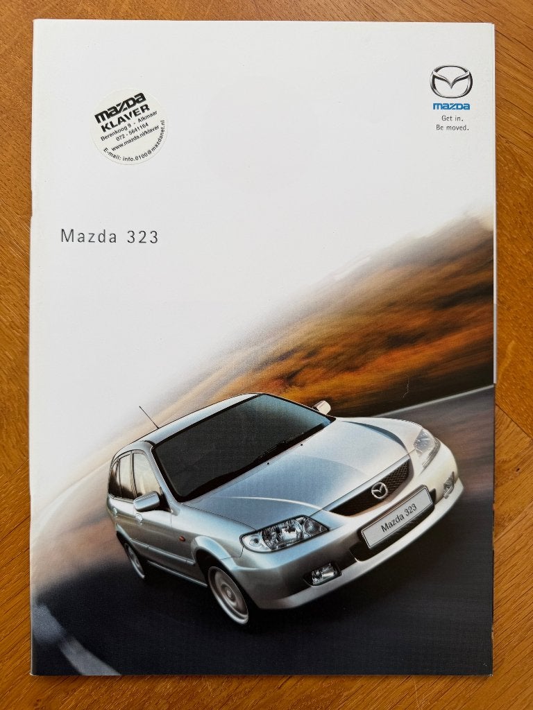 Mazda 323 folder 2002, Boeken, Verzenden, Mazda, Nieuw, Mazda