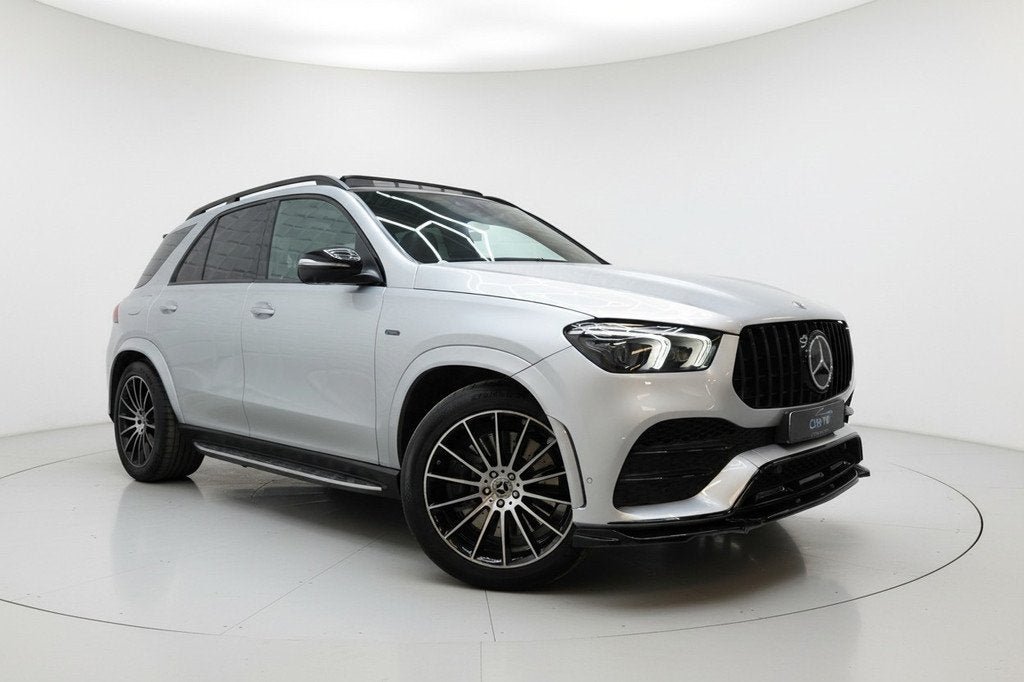 Mercedes-Benz GLE-klasse 350 e 4MATIC AMG NIGHT 360 PANO, Auto's, Automaat, Gebruikt, Zwart, 4 cilinders