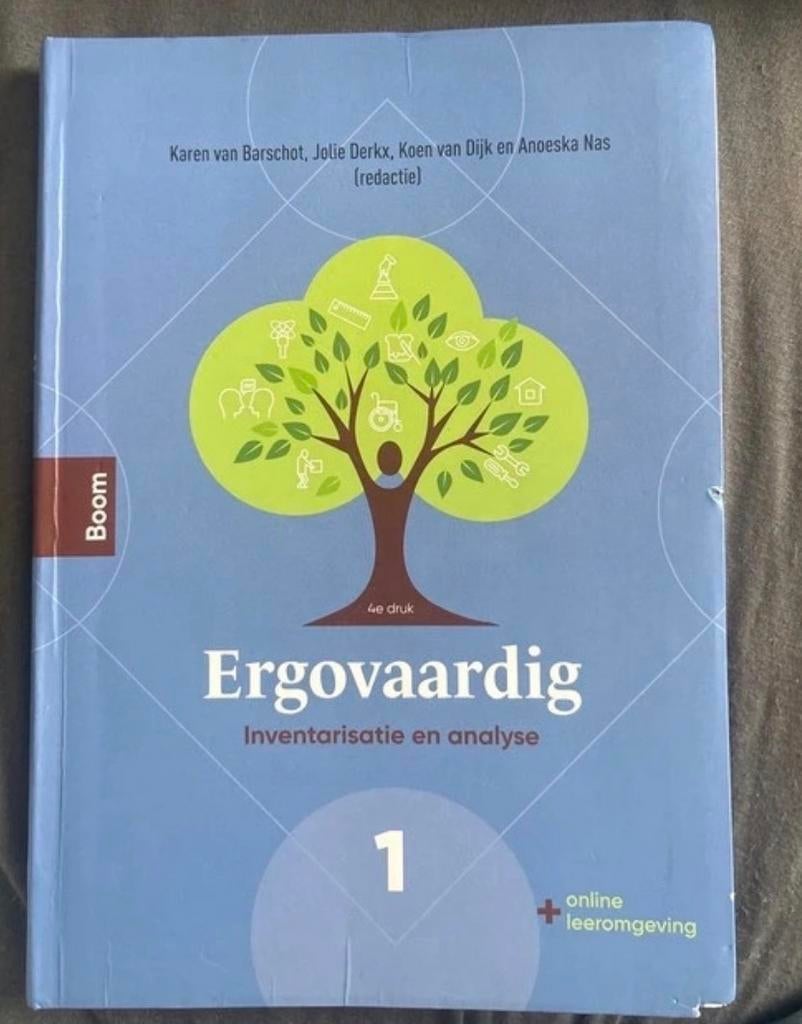 Ergovaardig 1: Inventarisatie en analyse (4e druk), Ophalen of Verzenden, Gamma, Gelezen, HBO