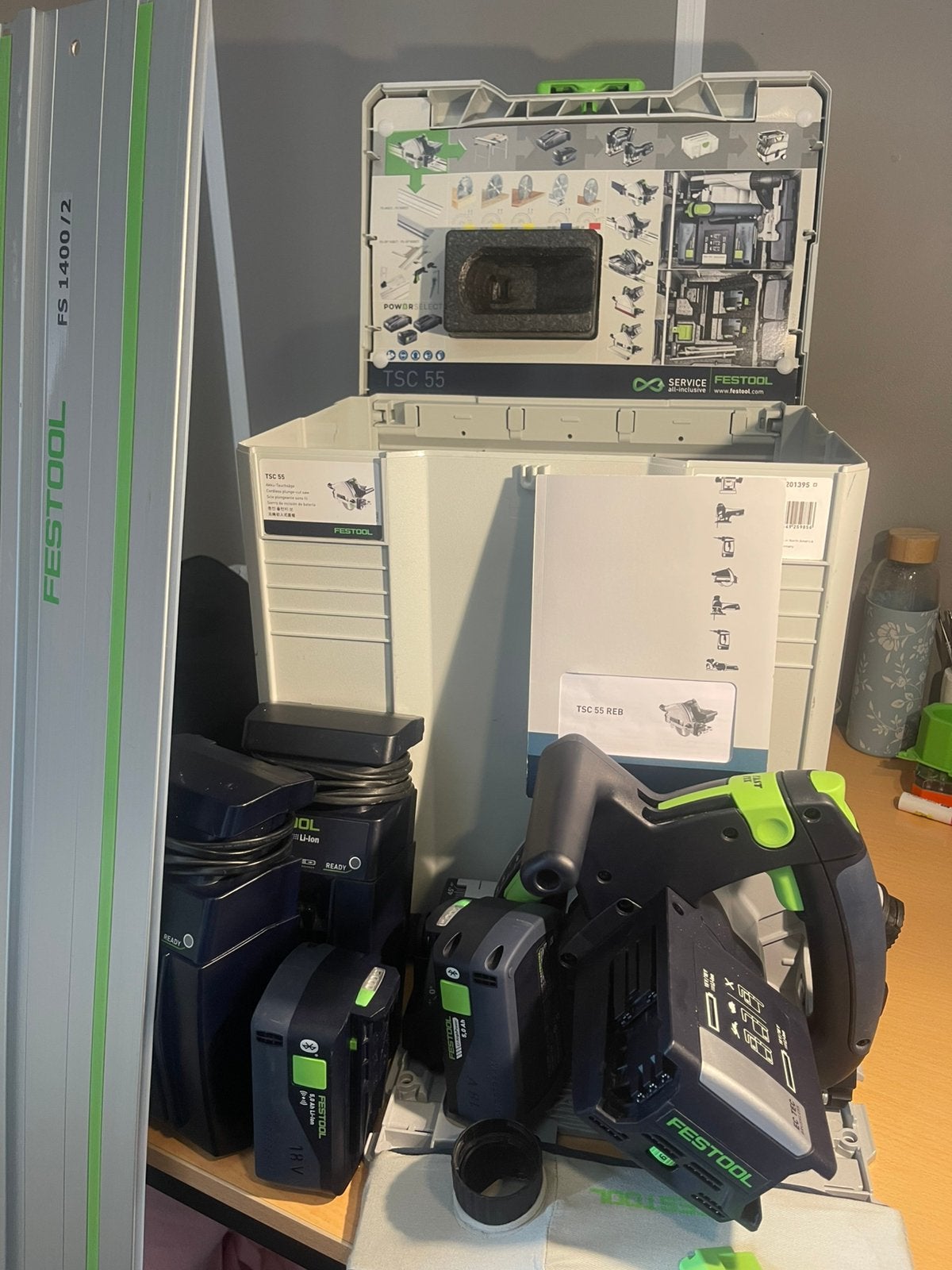 ⭐️ Festool Invalzaag TSC 55 ZGAN ⭐️, Doe-het-zelf en Verbouw, Gereedschap | Zaagmachines, Invalzaag, 600 tot 1200 watt, Ophalen of Verzenden