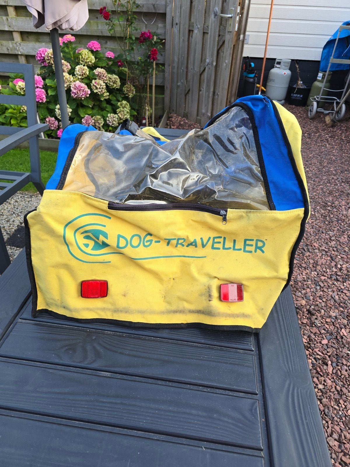 Dog-Traveller hondenfietskar hoes, Ophalen, Gebruikt, Hondenkar