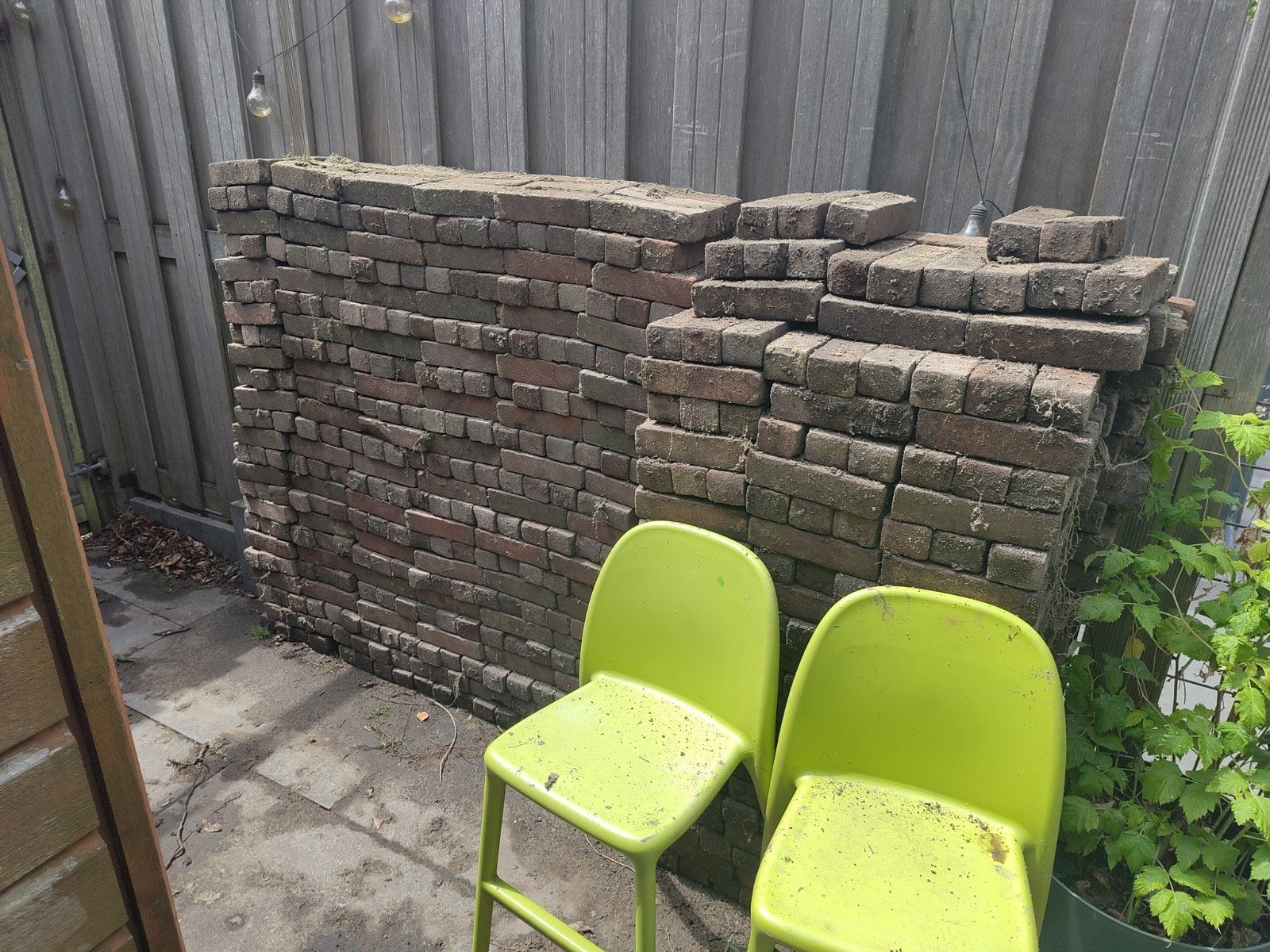 Klinkers, roodbruin, 10-12m2, gratis af te halen, Tuin en Terras, Tegels en Klinkers, Ophalen, Beton, Klinkers