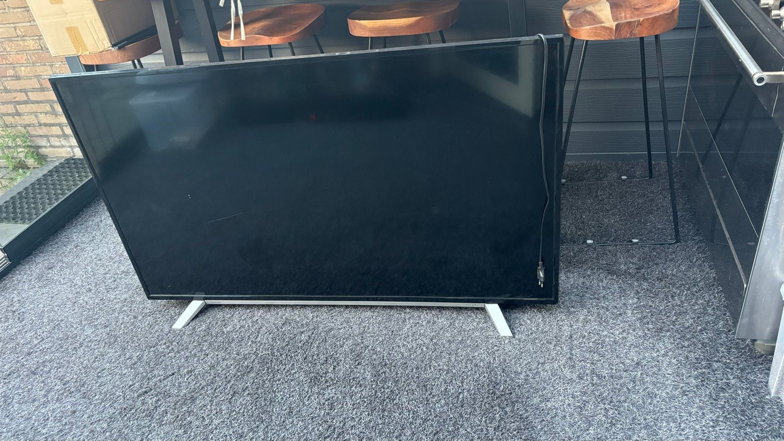 Toshiba 55 inch TV, Ophalen, 50 Hz, Zo goed als nieuw, 100 cm of meer